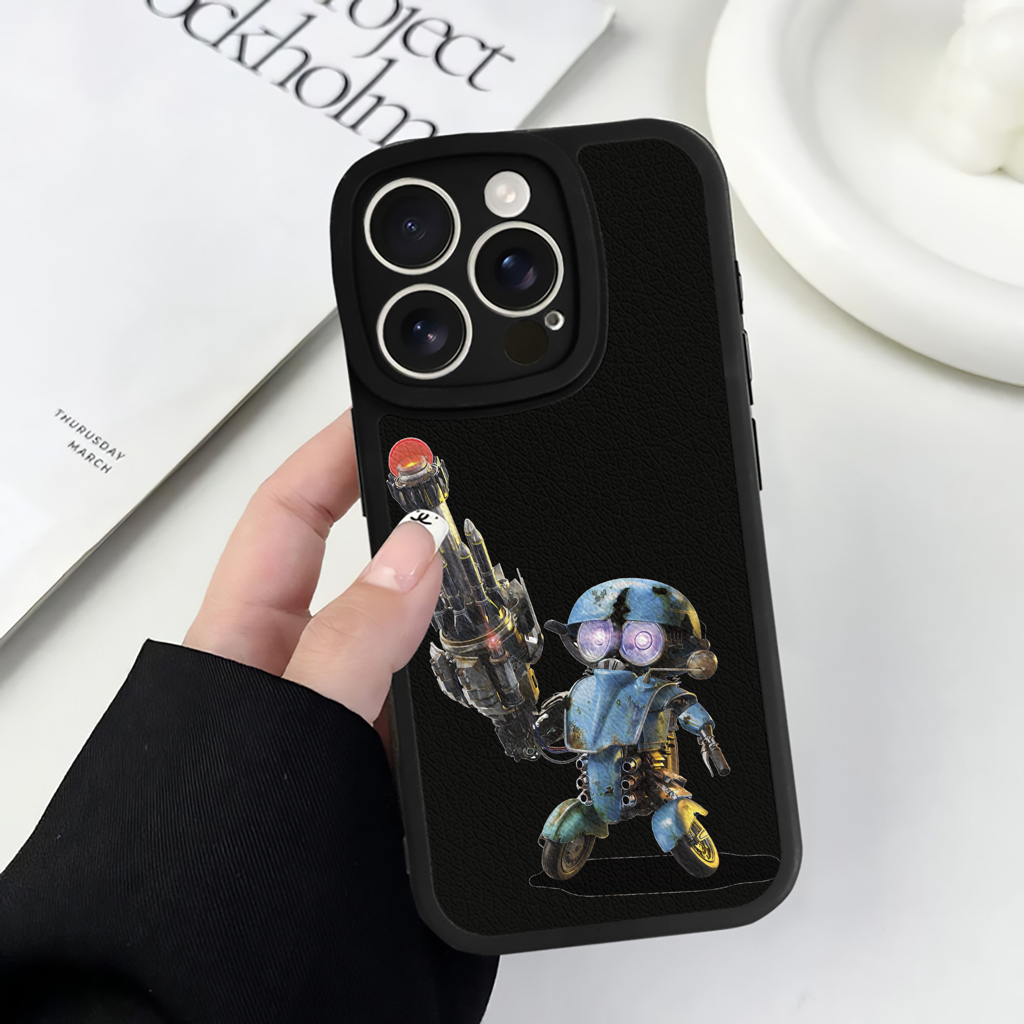 （画像用） Transformers トランスフォーマー 【iPhone 16シリーズ対応】シリコンスマホケース（レザー調） 材質：シリコン